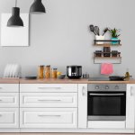 STILISTA Sada 2 ks nástěnné police Volato Duo, 40 cm, hnědé – Zboží Dáma