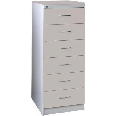 KRD A5 NEW kovová kartotéka s dřevěnými čely A5 korpus šedý čílka šedo-zelinkavá – Hledejceny.cz