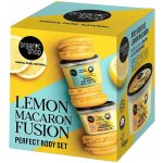 Organic Shop citrónová makronka tělový peeling 250 ml + tělové suflé 250 ml – Sleviste.cz