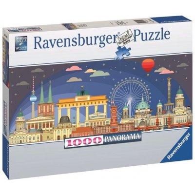 RAVENSBURGER Panoramatické Berlín v noci 1000 dílků – Zbozi.Blesk.cz