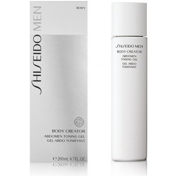 Shiseido Men´s Care Body Creator Abdomen Tonning Gel osvěžující gel 200 ml