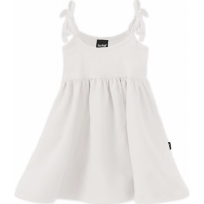 Dětské šaty vázání na ramenou smetanové – Hledejceny.cz