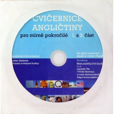 Cvičebnice angličtiny pro mírně pokročilé - audio CD k 1. a 2.části - Sládeček Stanislav – Hledejceny.cz