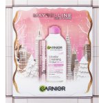 Maybelline New York Merry Christmas! řasenka 7,2 ml + Garnier Skin Naturals micelární voda pro citlivou pleť 400 ml kosmetická sada – Zboží Dáma