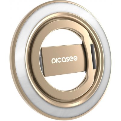 Picasee Magnetický držák - Zlatý - Bílá – Hledejceny.cz