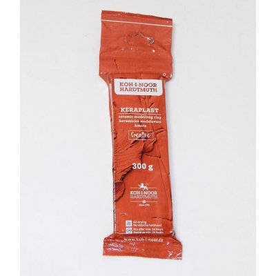 Kohinoor Modelovací hmota KERA Plast Terracotta 300 g – Zboží Mobilmania