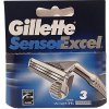 Holicí hlavice a planžeta Gillette Sensor Excel 3 ks