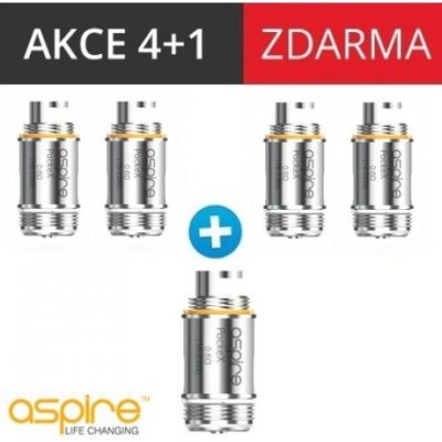 aSpire PockeX žhavící hlava 0,6ohm nerez 5ks – Sleviste.cz
