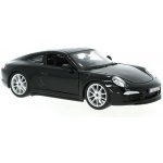 Carrera Bburago Plus Porsche 911 S černá 1:24 – Hledejceny.cz