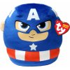 Plyšák Ty Squishy Beanies Marvel CAPTAIN AMERICA 30 cm