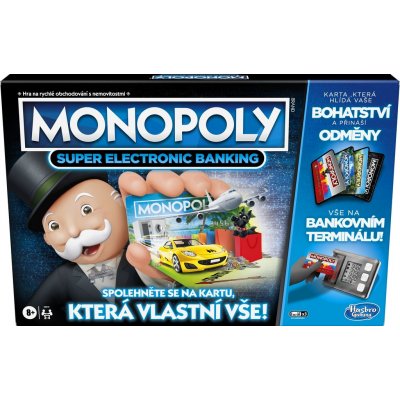 Hasbro Monopoly Super elektronické bankovnictví – Hledejceny.cz