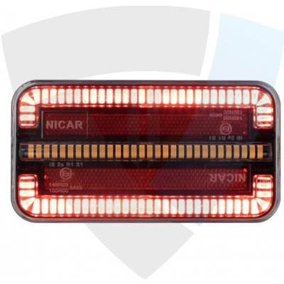 TT TECHNOLOGY Zadní univerzální sdružená svítilna, 3 funkce, 12V-24V, IP65 | Zboží Auto