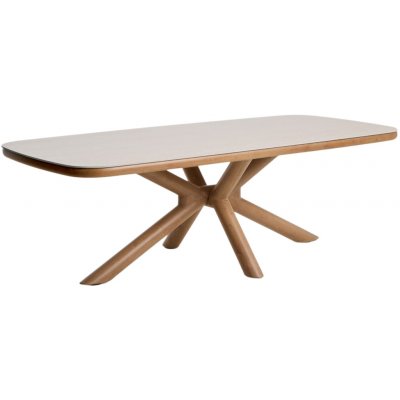 Kave Home keramický zahradní stůl Mirtia 240 x 110 cmBéžový – Hledejceny.cz