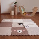 Vylen Minideckfloor podlaha 9 dílů méďa a mráček 220150 – Zboží Dáma