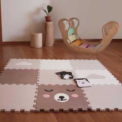 Vylen Minideckfloor podlaha 9 dílů méďa a mráček 220150 – Zboží Dáma