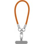 OEM CROSS univerzální poutko / popruh na telefon / na zápěstí / oranžové – Zboží Mobilmania