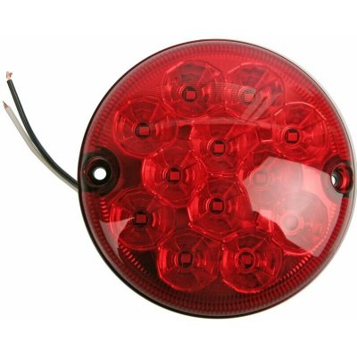 Mlhové světlo zadní kulaté 95 mm, 12 x LED, 12/24 V, MULTIPA – Sleviste.cz