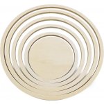 Stafil Dřevěné kruhy 6 ks Lapač snů – Hledejceny.cz