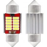 AMIO LED CANBUS 4014 10SMD Festoon C5W C10W C3W 31mm White 12V/24V – Hledejceny.cz