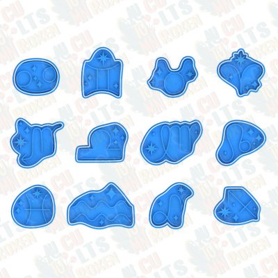 Sada vykrajovátek - Astrologické znamení Velikost: 8-10 cm – Hledejceny.cz