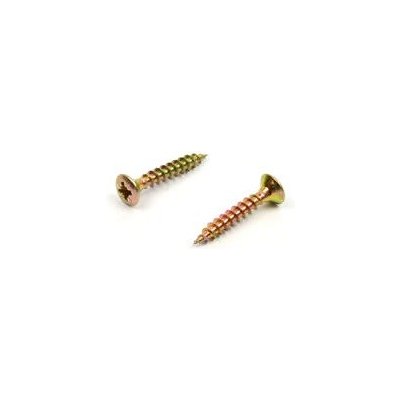 Vrut do dřeva zápustná čočková hlava 4x30 mm, zinek žlutý – Hledejceny.cz
