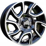 Racing Line XE186 6x14 4x100 ET35 black polished – Hledejceny.cz