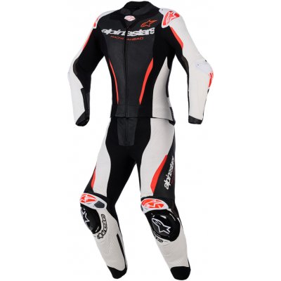 dvoudílná kombinéza Alpinestars STELLA GP-R7 černá/bílá/červená | Zboží Auto