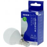 Tesla LED MINIGLOBE BULB, E14, 3W, 250lm, 4000K denní bílá MG140340-7 – Hledejceny.cz