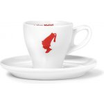 Julius Meinl bílý porcelánový šálek s podšálkem pro Espresso 90 ml – Zbozi.Blesk.cz