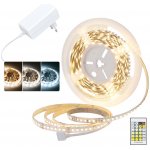 Solight LED světelný pás, RGB, 3m, sada s 12V adaptérem a dálk. ovladačem, 7,2W/m, IP20 – Hledejceny.cz