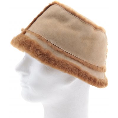Špongr Kožešinový klobouk z ovčiny K03 béžový – Hledejceny.cz
