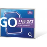 Předplacená karta O2 GO 3GB DAT – Zbozi.Blesk.cz