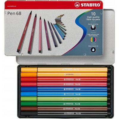 Stabilo Pen 68 10 ks – Zboží Mobilmania