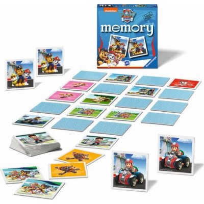 Ravensburger Mini Pexeso Tlapková patrola – Zbozi.Blesk.cz