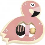 Vilac Dřevěné chrastítko plameňák – Zboží Mobilmania