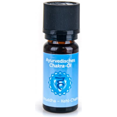 Ayurvedic Čakrový olej Chakra 5 Vishuddha10 ml – Hledejceny.cz