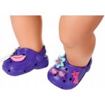 Zapf Creation BABY born Gumové sandálky tmavě modré – Sleviste.cz
