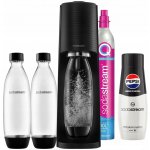 SodaStream Terra Black + 2 láhve + PEPSI MAX – Zboží Mobilmania