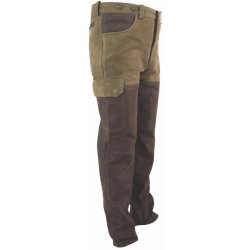 Kalhoty Carl Mayer Ramsau kožené zeleno-hnědé