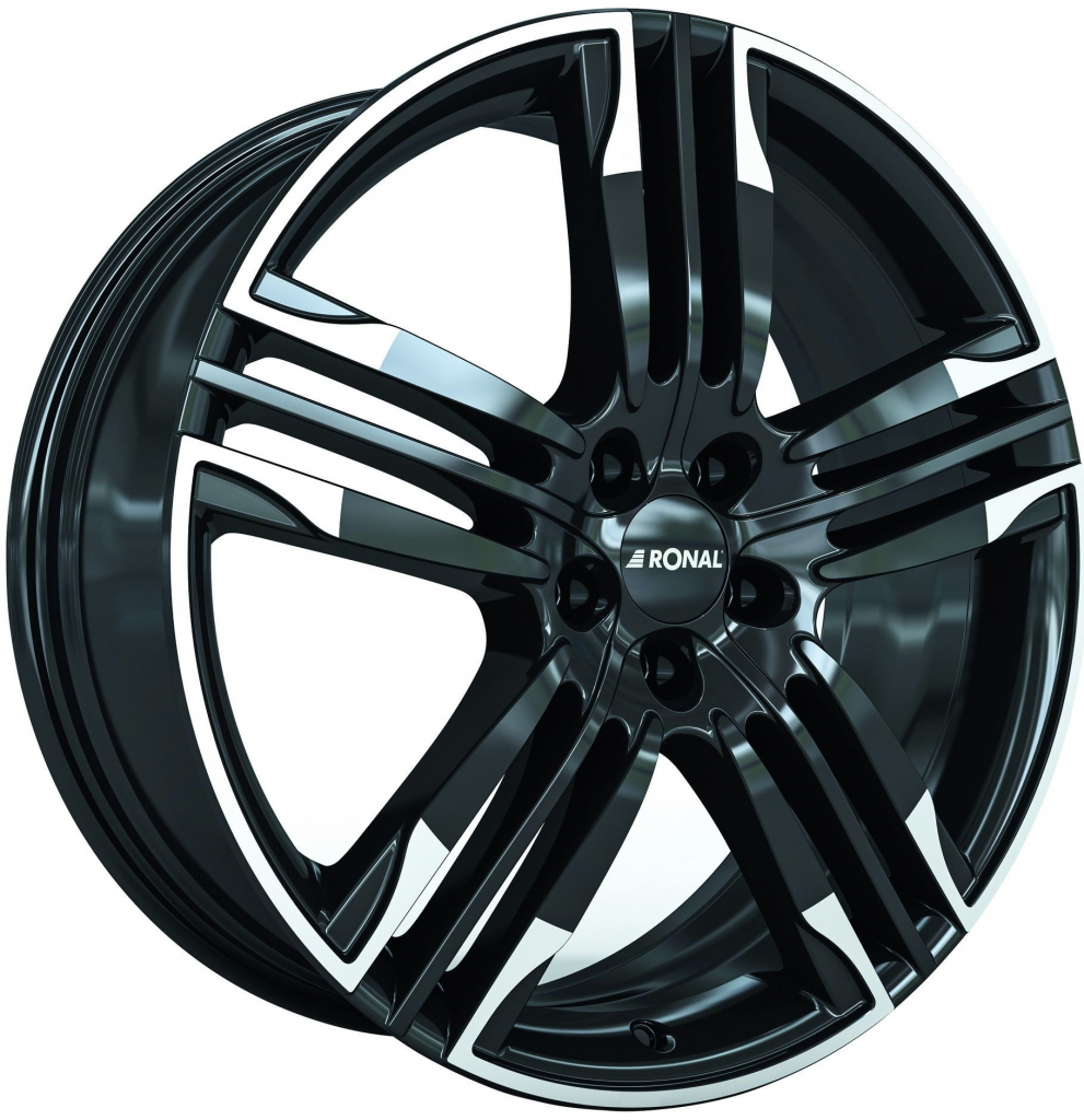 Ronal R58 8x20 5x108 ET50 black white