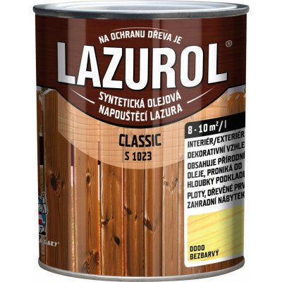 Lazurol Classic S1023 0,75 l teak – Zbozi.Blesk.cz