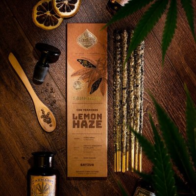 Sagrada Madre Vonné tyčinky KONOPÍ Lemon Haze 6 ks – Hledejceny.cz