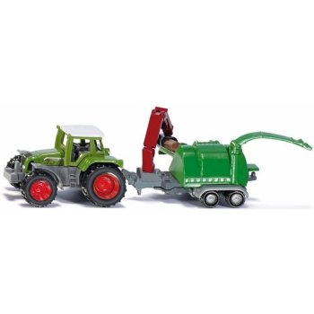 Siku Traktor se štěpkovačem 1:87