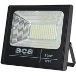 ACA Lighting LED solární reflektor SVIDE 200W/6000K/IP66/Li-Fe 3,2V/30Ah, šedý – Zboží Mobilmania