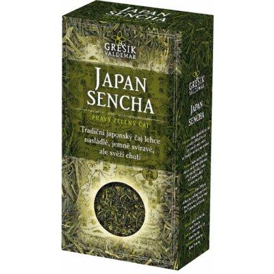 Grešík Natura Japan Sencha z.č. krab. Čaje 4 světadílů 70 g – Zbozi.Blesk.cz