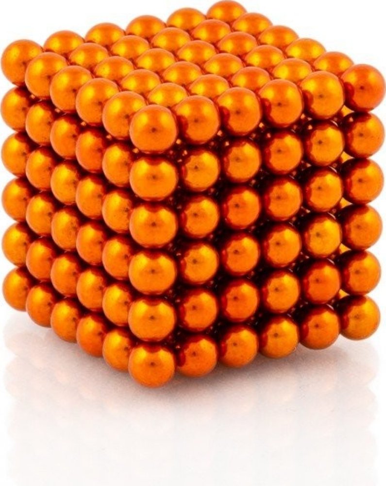 NeoCube Magnetické kuličky oranžové magnetická stavebnice 216 kuliček |  Srovnanicen.cz