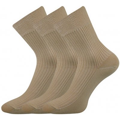 Boma ponožky Viktor 3 pár béžová – Zboží Mobilmania