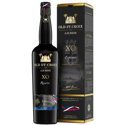 A.H. Riise XO Explorer Edition CZ Exclusive 0,7 l 40% (karton) – Zboží Dáma