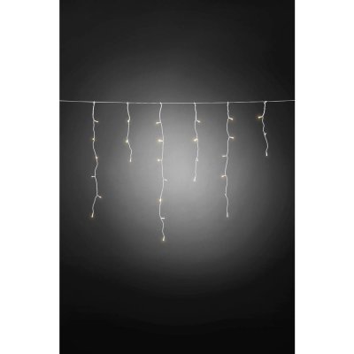 Konstsmide světelný závěs - zmrzlé kapky venkovní 1,5 V 80 LED teplá bílá (š x v) 300 cm x 87.5 cm – Hledejceny.cz