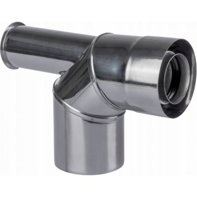 Spiroflex 60/100 Turbo Double -Walled Knee (N) 90 se stojanem – Hledejceny.cz